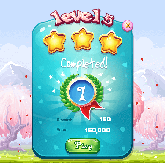 level-5-game-score-completion-screen
