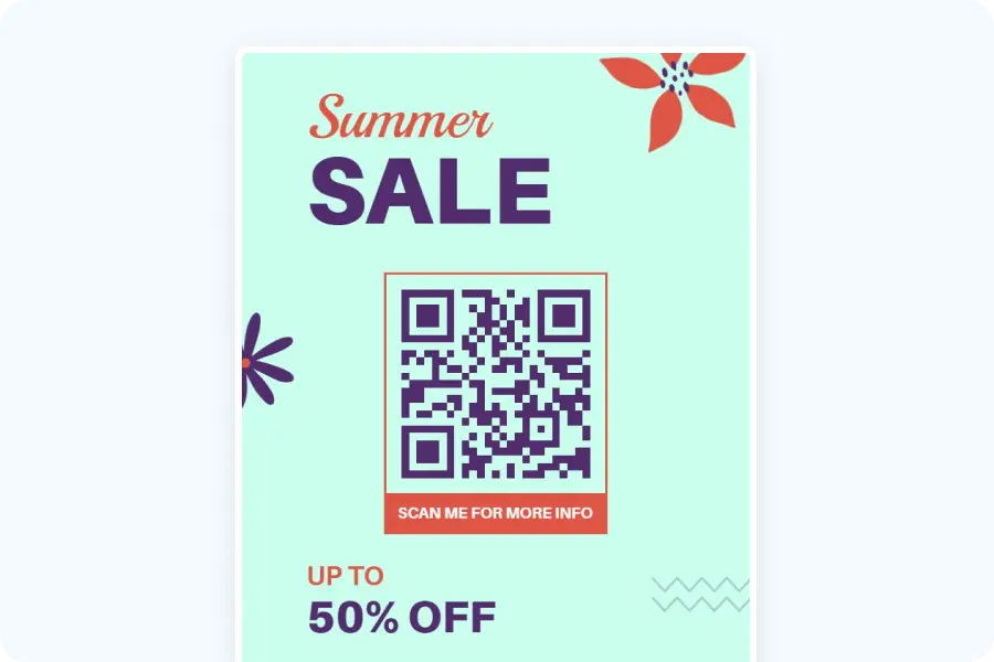 300 + 50 totes + deals qr codes 1000 ----100 flyers